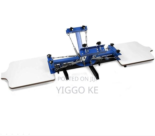 2 Stations 4 Colors Screen Printers - thumbnail 2