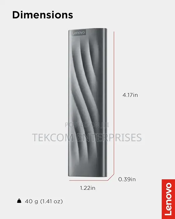 Lenovo Ps8 Portable SSD 4tb // Ps8 4tb