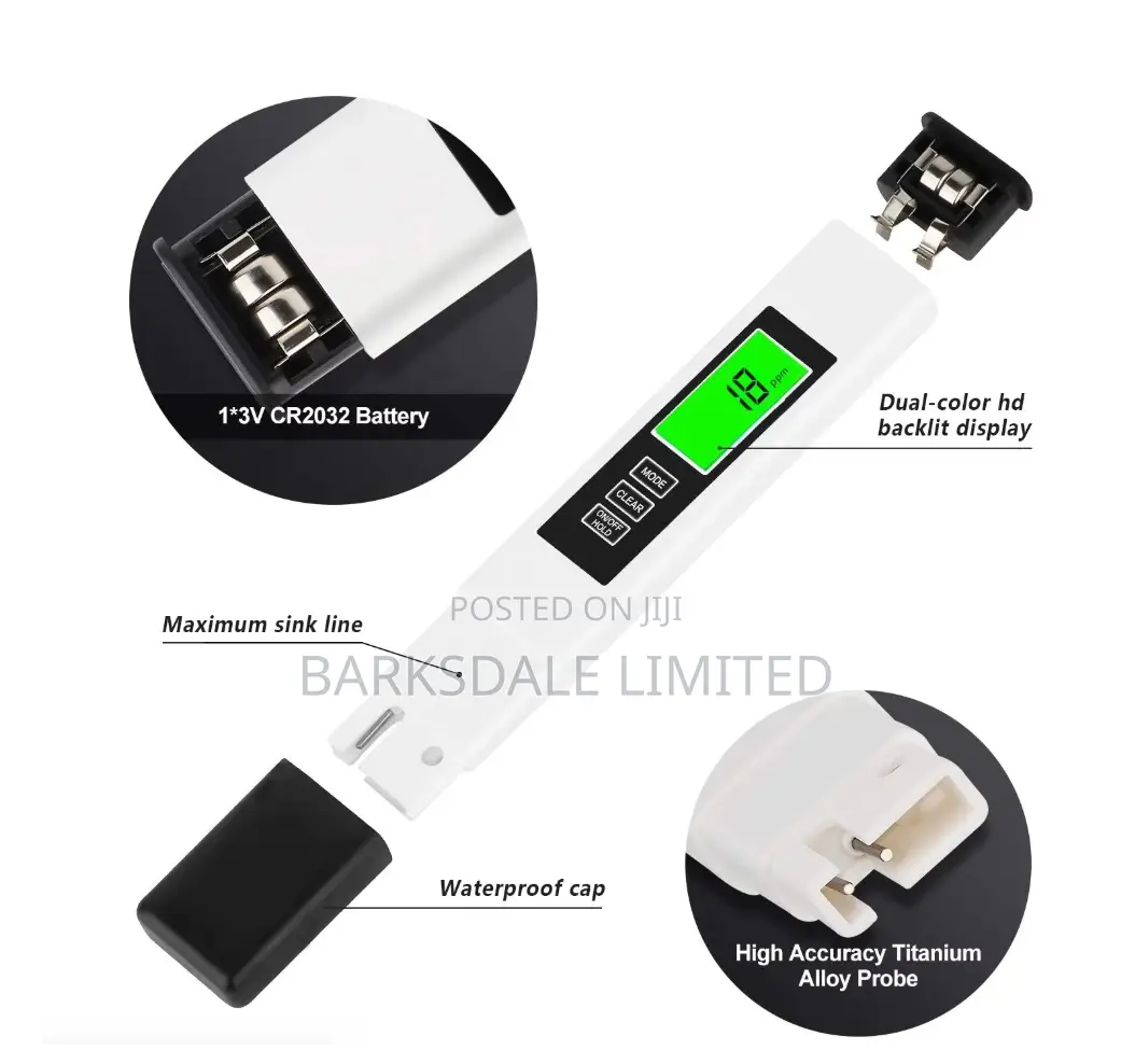 4 in 1 Ph TDS Meter Temperature Aquarium Water Tester Pool