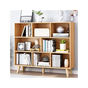 Office Book Case; Free-Standing Display Storage Cabinet