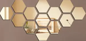 Decorative Hexagonal Mirrors