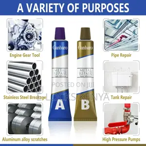 Cold Welding Glue Metal Repair Adhesive Heat Resistance Ab