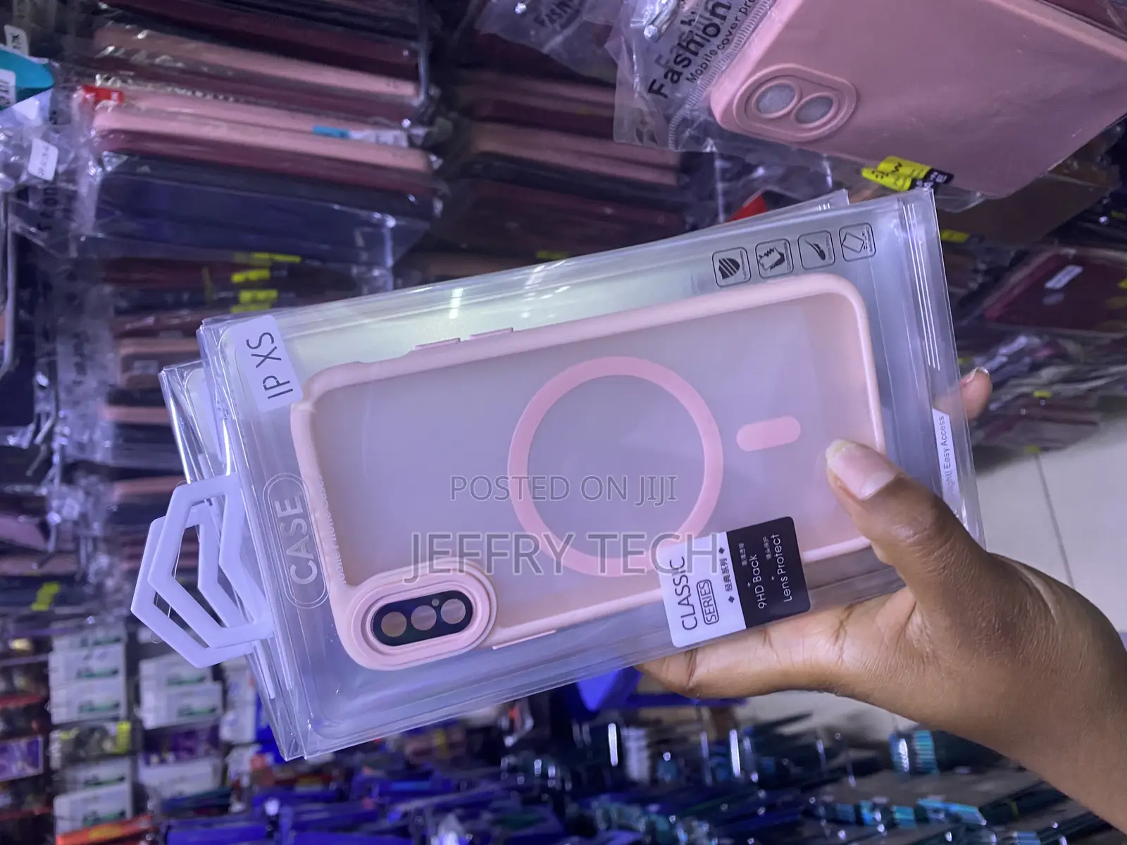 Folkhre iPhone Xs Translucent Matte Magsafe Case