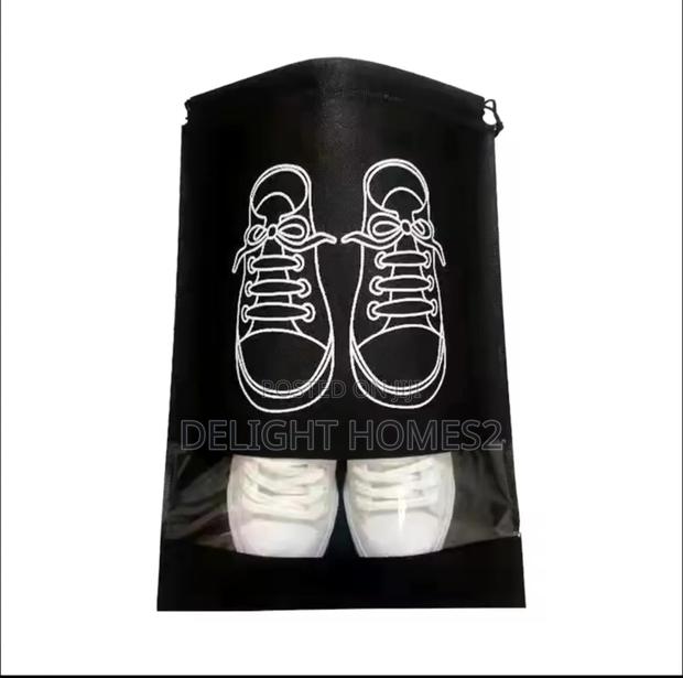 Non Woven Portable Shoe Storage Bag_nje - thumbnail 2