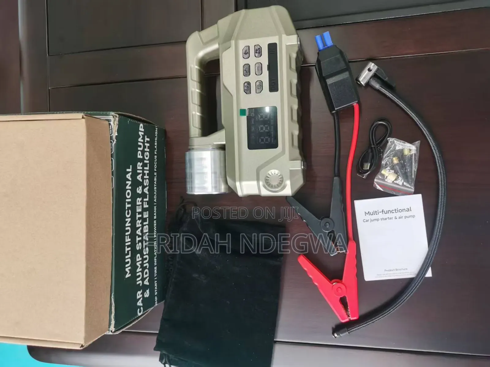 High Power Digital Jump Starter Digital Compressor