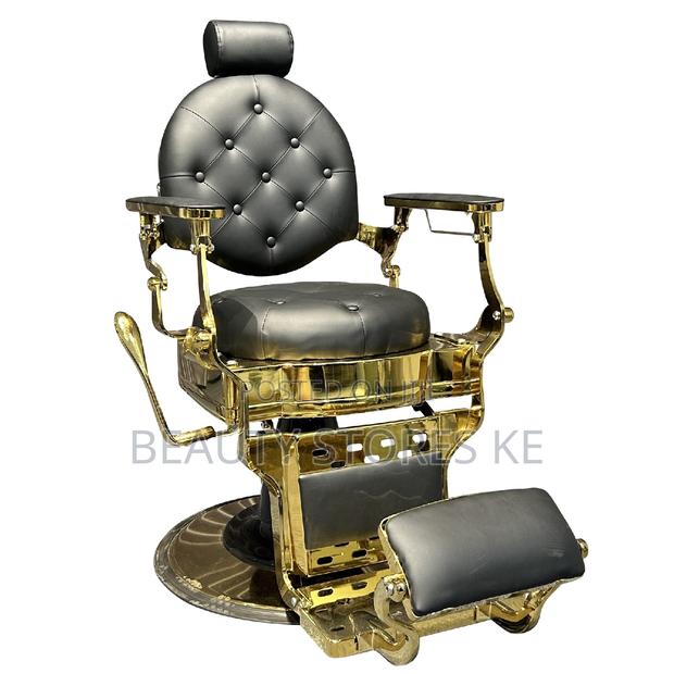 Supreme Gold Barber Chair Vip