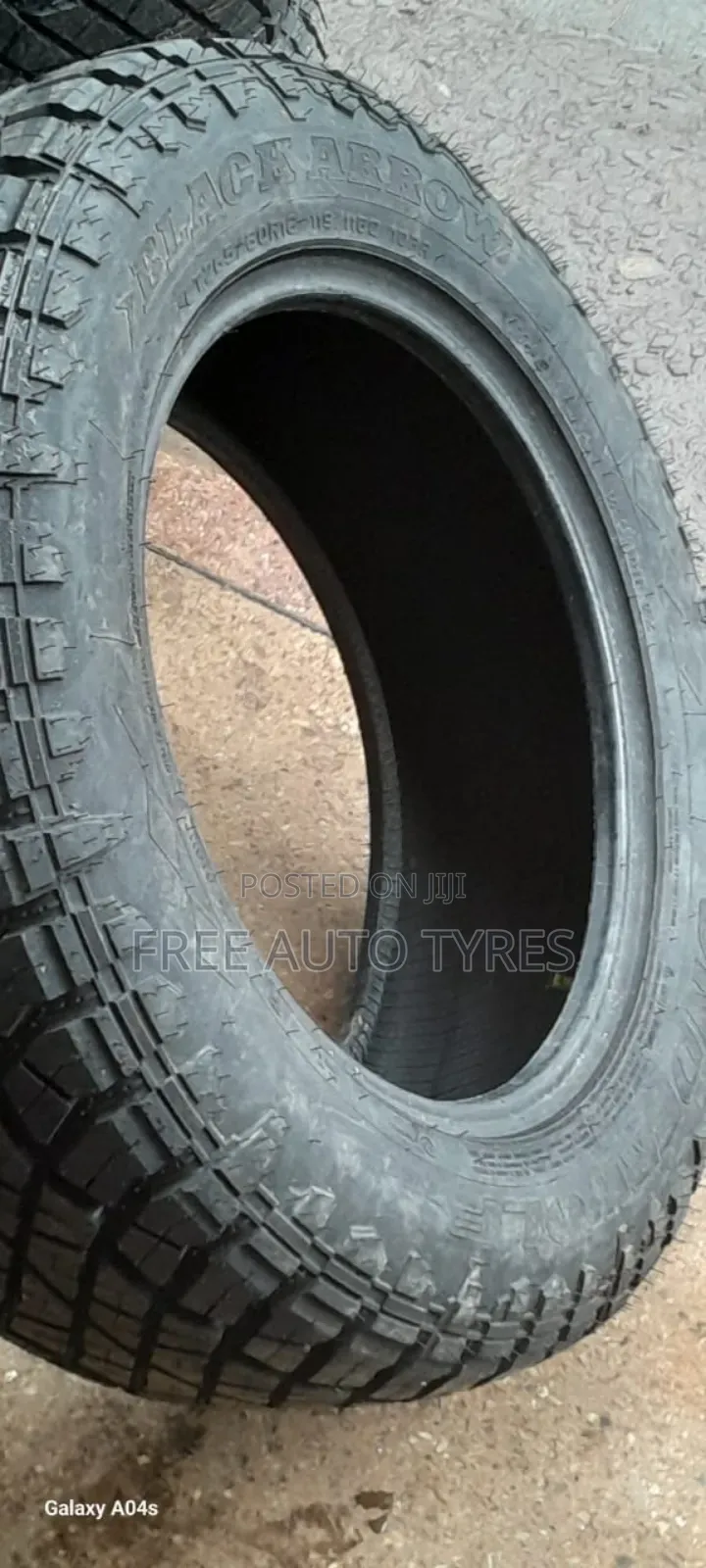 265/60r18 Black Arrow
