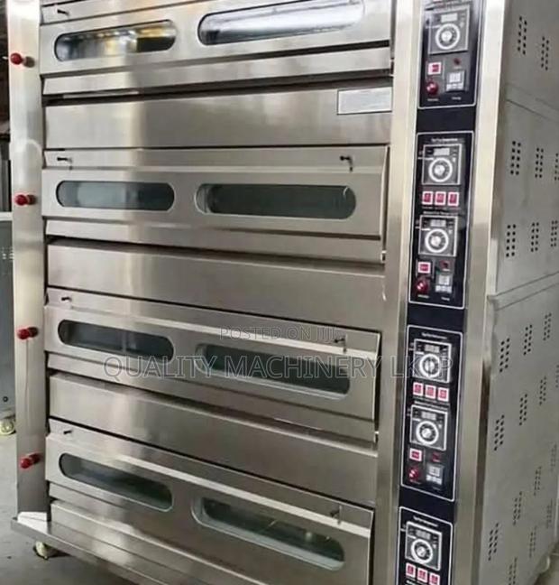 Heavy Duty Commercial Electric Oven 3 Deck 9 Tray