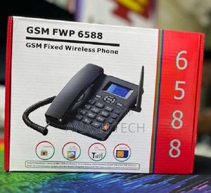 GSM FWP 6588 Fixed Wireless Phone - With Sim Card Slot, Caller Id - thumbnail 2
