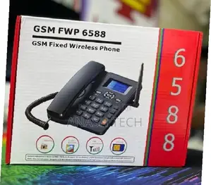 GSM FWP 6588 Fixed Wireless Phone - With Sim Card Slot, Caller Id