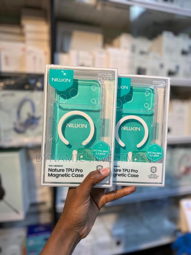iPhone 17 Pro Max Shockproof Clear Magsafe Nilkin Case - main view