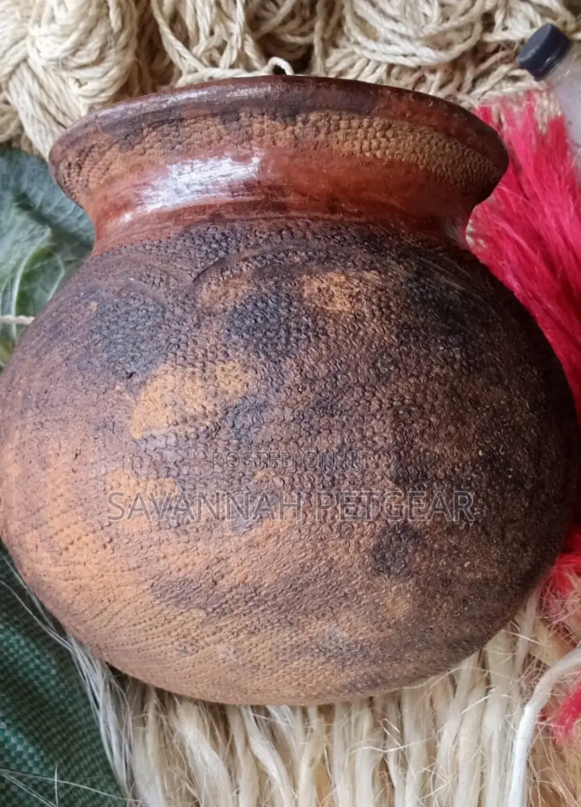 Traditional Clay Cooking Pot, Terracotta Pot - 10 Litres