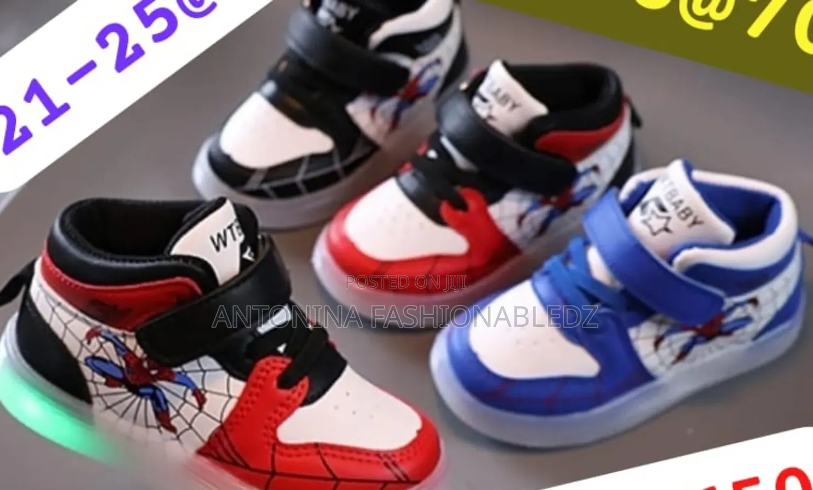 A Very Nice Spider Sneakers 21-36