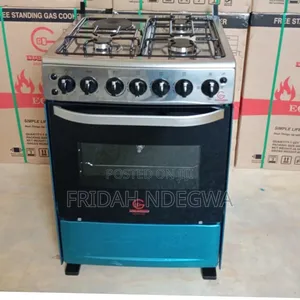 60*65 Eurochef Free Standing 3 Gas Burner +1 Electric