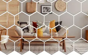 Quality Acrylic Heaxgonal Mirrors