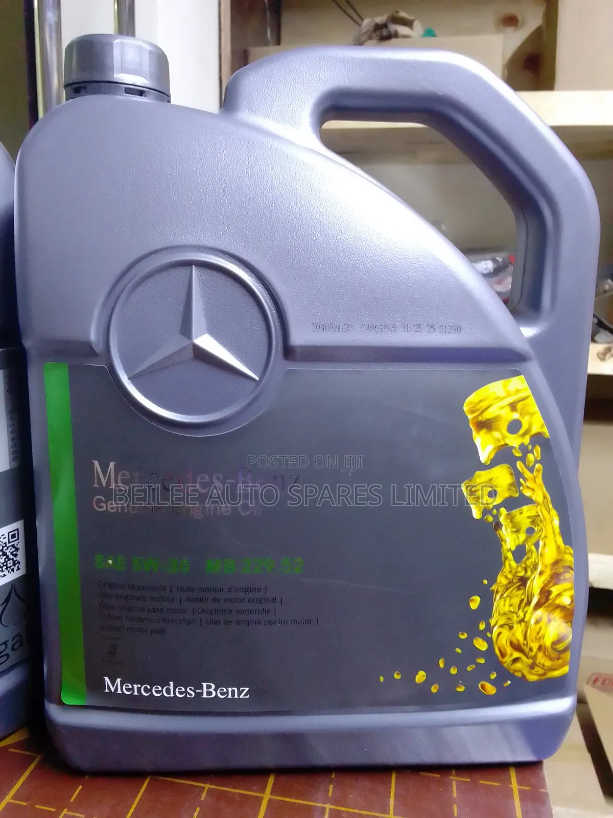 Mercedes Benz Synthetic Engine Oil