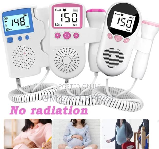 Doppler Fetal Portable Pregnancy Baby Heart Rate Monitor