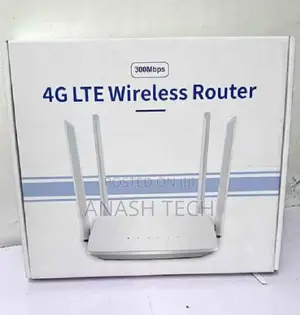 Wireless Router With 4 External Antennas, 32 Max Users