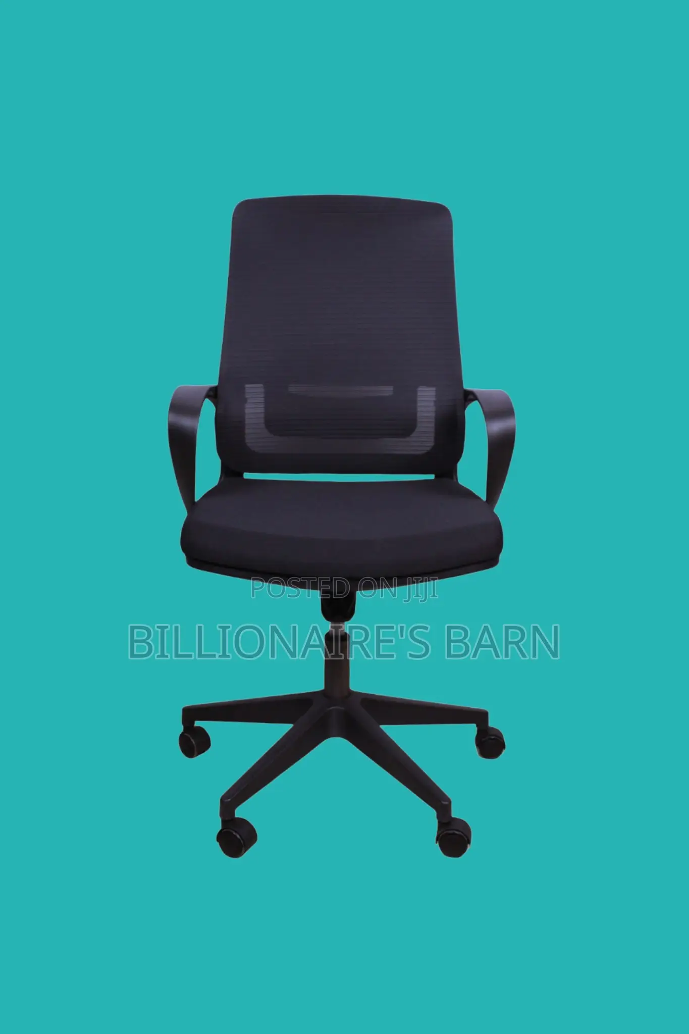 Premium Black, Ergonomic Mesh Office Chair | Tilt Lock Mechanism
