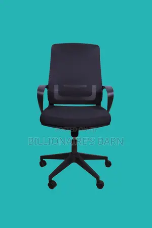 Premium Black, Ergonomic Mesh Office Chair | Tilt Lock Mechanism