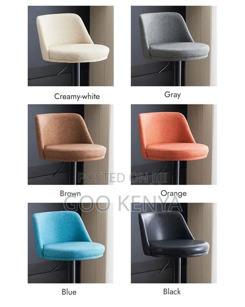 Kitchen Stool; Adjustable Swivel Bar Stool for Home Café