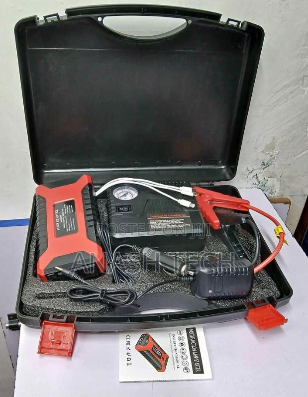 Your Ultimate Car Emergency Jump Starter Kit With Air Compressor - main view