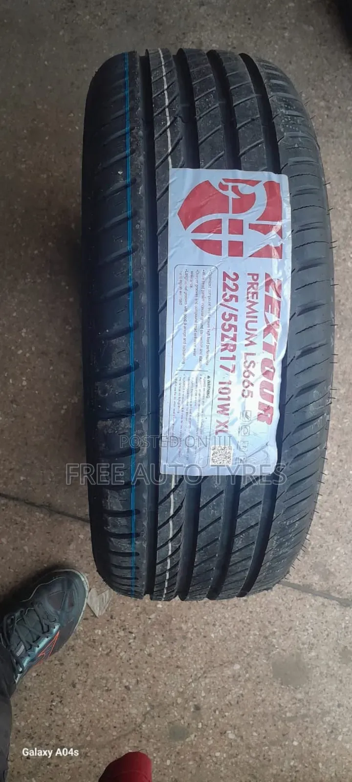 225 55r17 Zextour