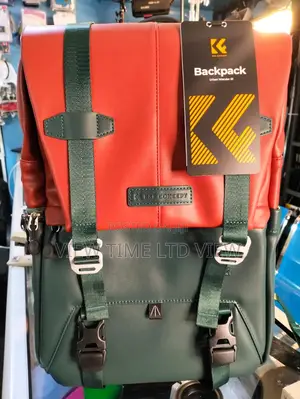K F Concept Urban Wander 20l Camera Backpack/Bag Green/Red
