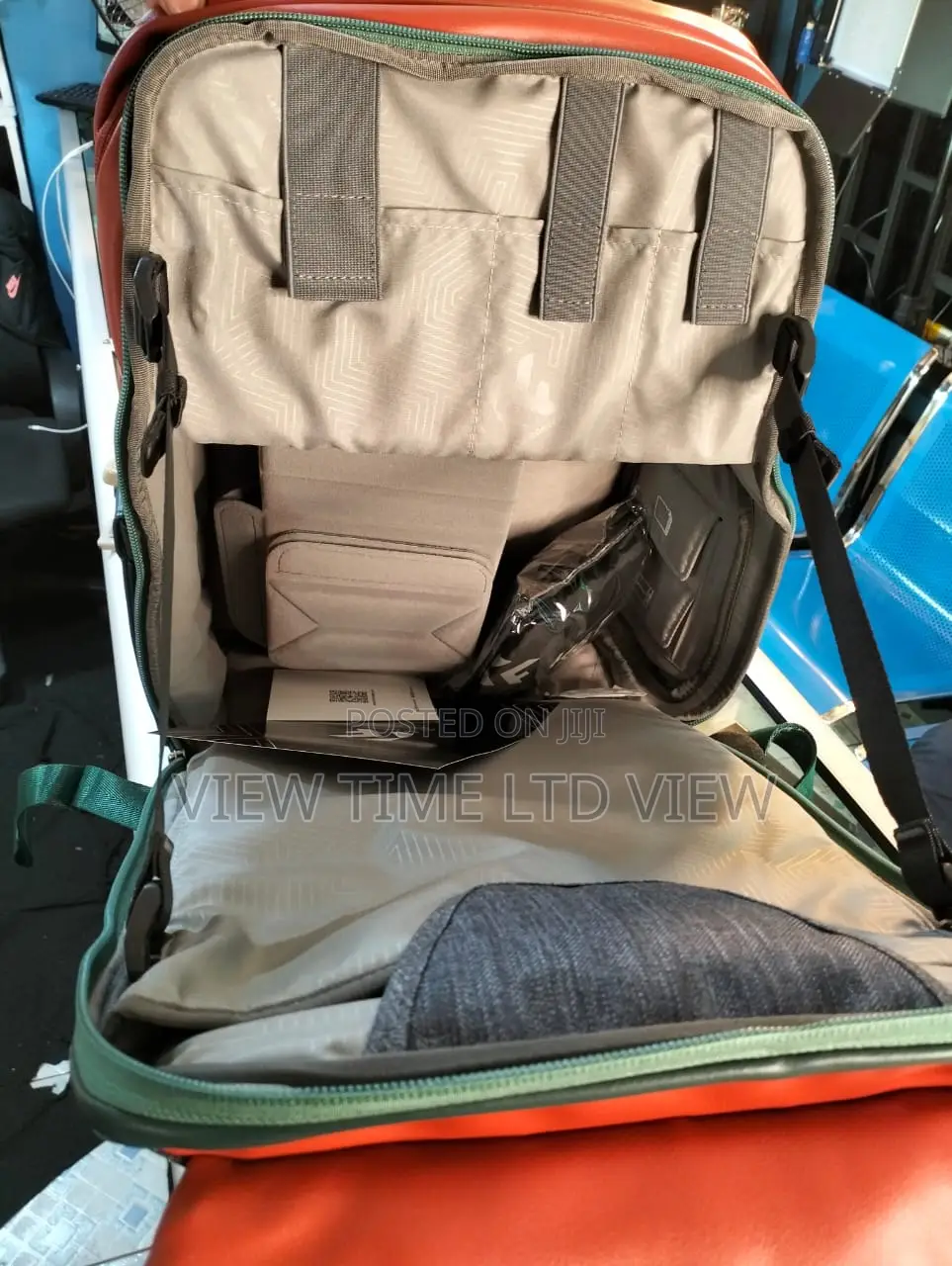 K F Concept Urban Wander 20l Camera Backpack/Bag Green/Red