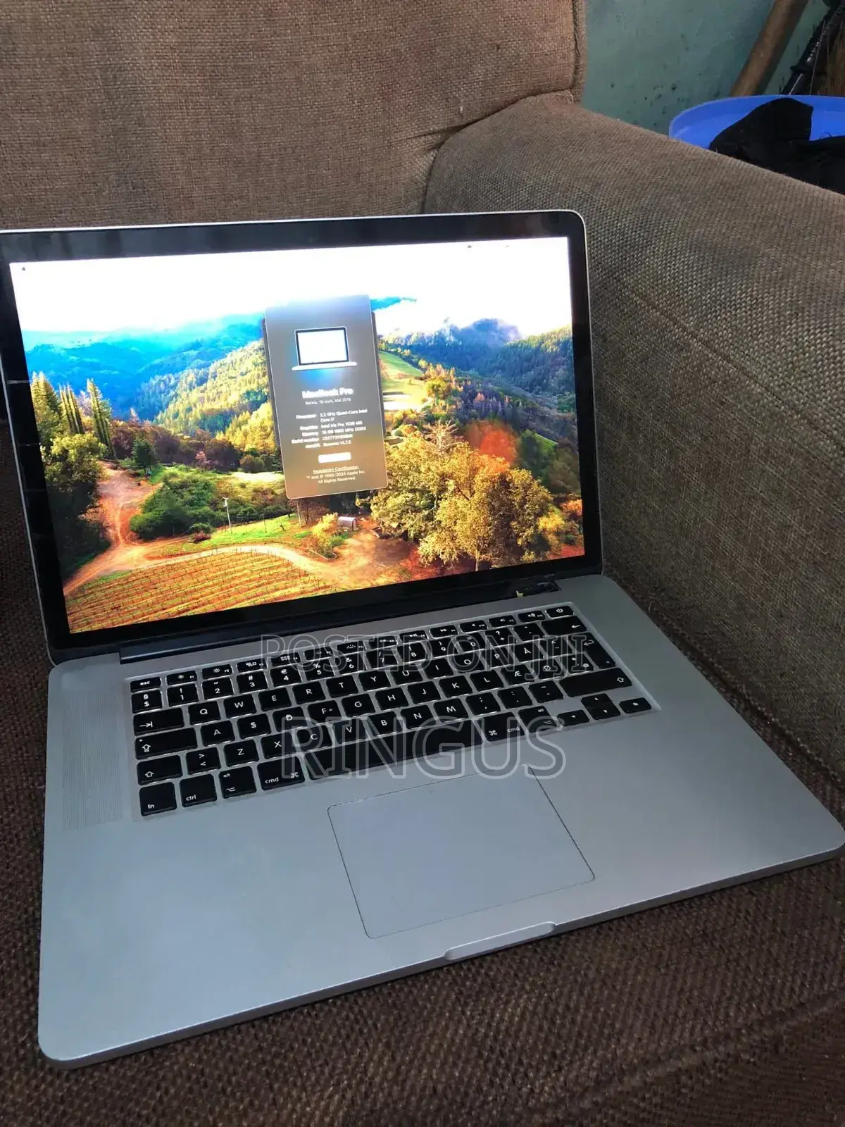 Laptop Apple MacBook 2015 16GB Intel Core I7 SSD 256GB