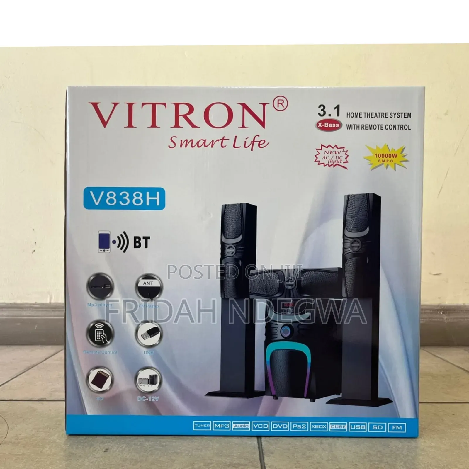 Vitron V838h 3.1 Tall Boy Woofer!!