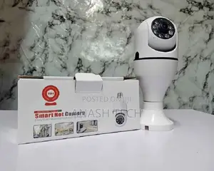 High Resolution Smart Net Camera Single Lens CCTV Bulb