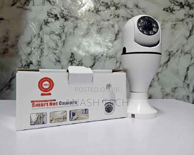 High Resolution Smart Net Camera Single Lens CCTV Bulb - main view