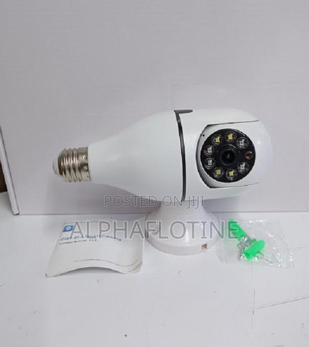 Single Lens /Single View Wifi Enabled Bulb Camera - main view