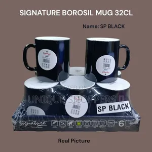 Signature Borosil Mug 32cl Now Available Per Set of 6pcs.