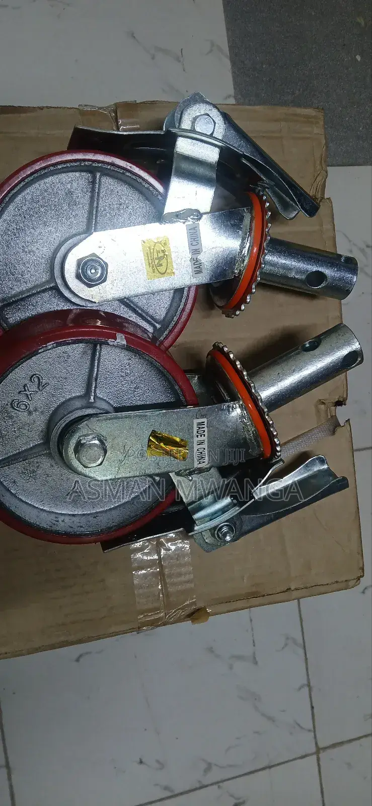 Lockable Scaffolding Wheels 6"