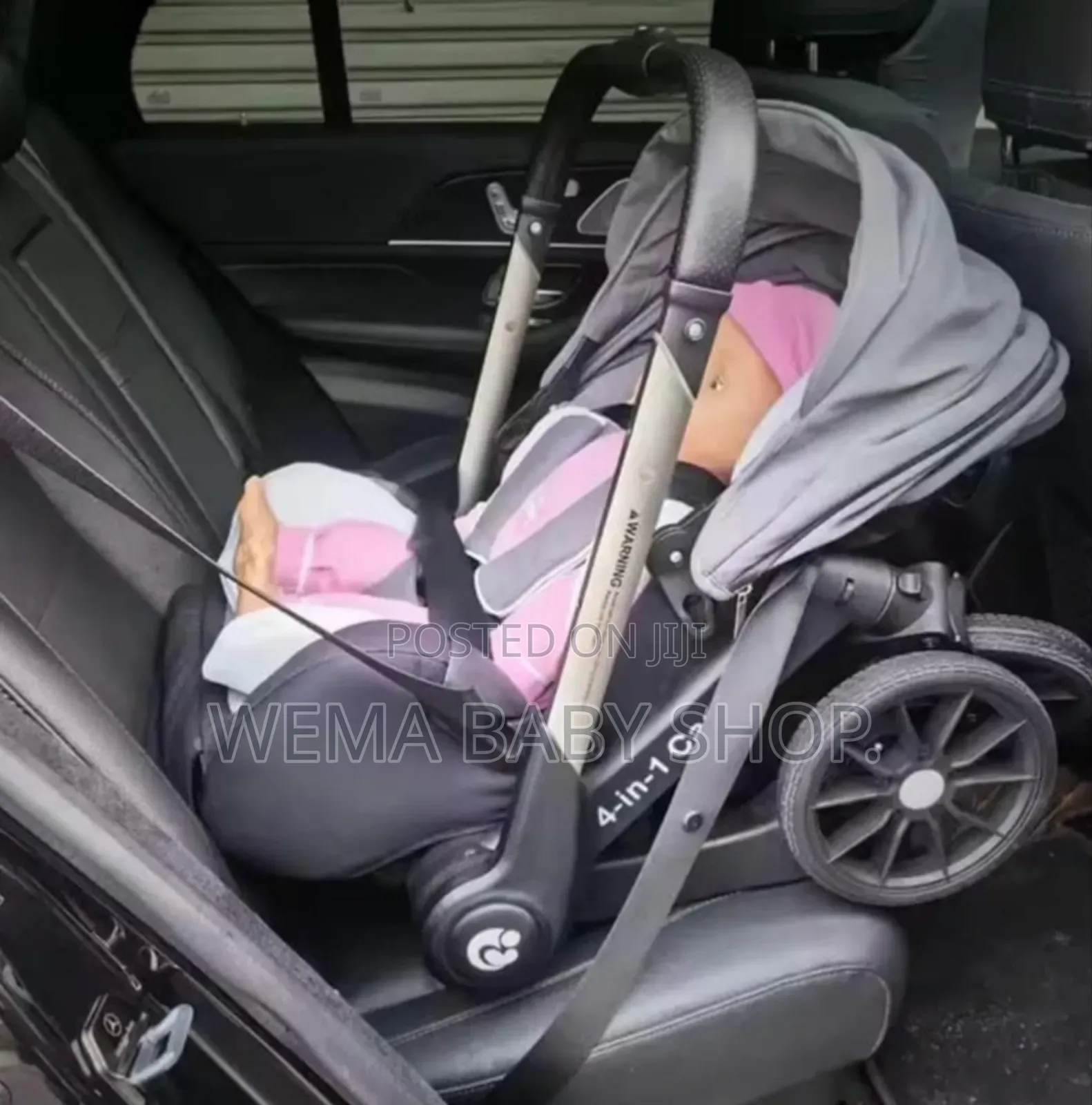 New Model 4 in 1 Baby Stroller (Stroller/Carry Cot/Carseat/Rocker)