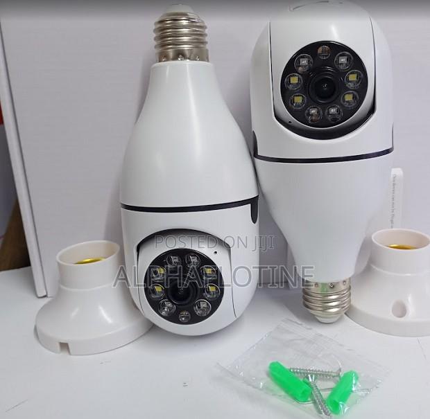 V380 Wifi Smart Net Bulb PTZ Camera-Night Vision