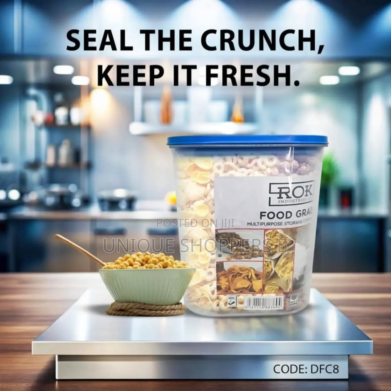 3psc Set Rok Plastic Multipurpose Storage Container Available
