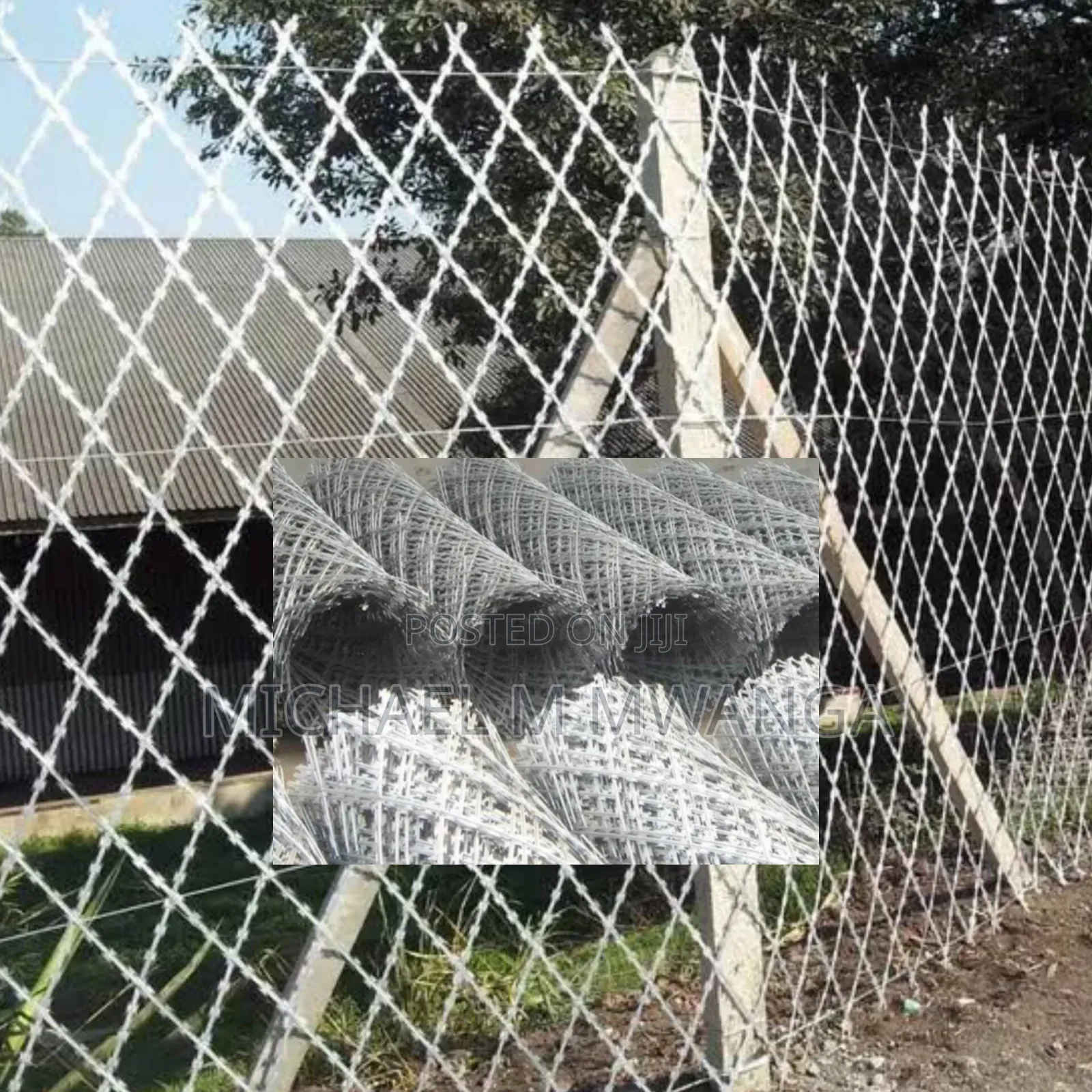 High Security Welded Razor Wire 30m by 2.5 M