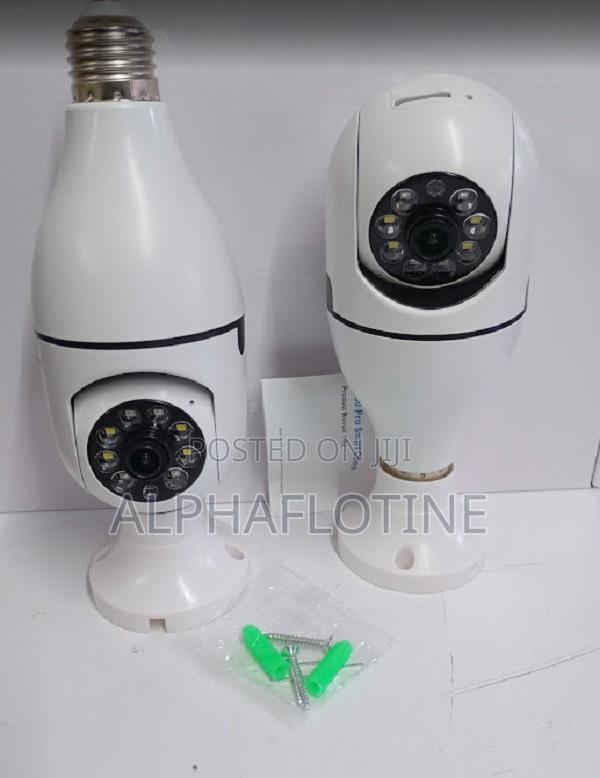 V380 Wireless CCTV Bulb PTZ Camera - main view