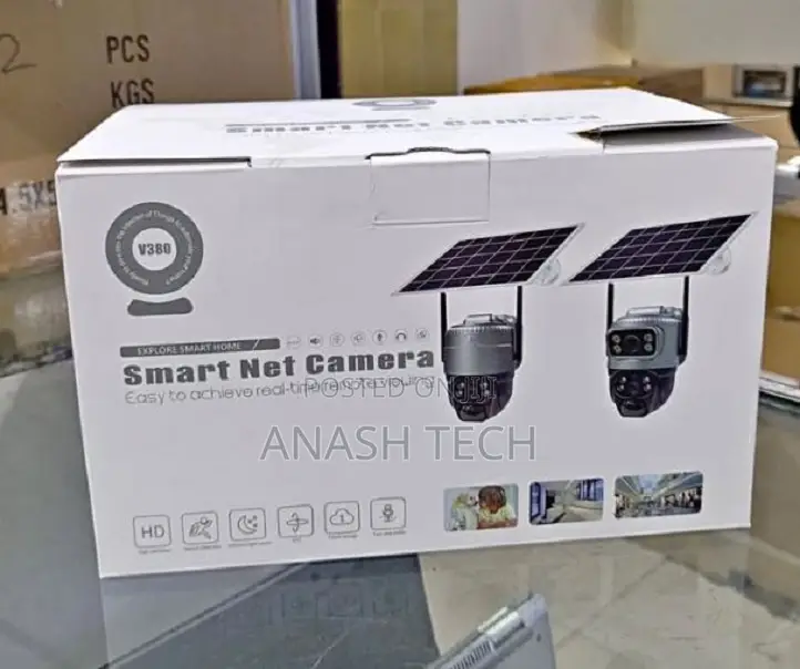 Dual Lens 4g PTZ Solar Camera Vc20g Model Weatherproof CCTV Camera