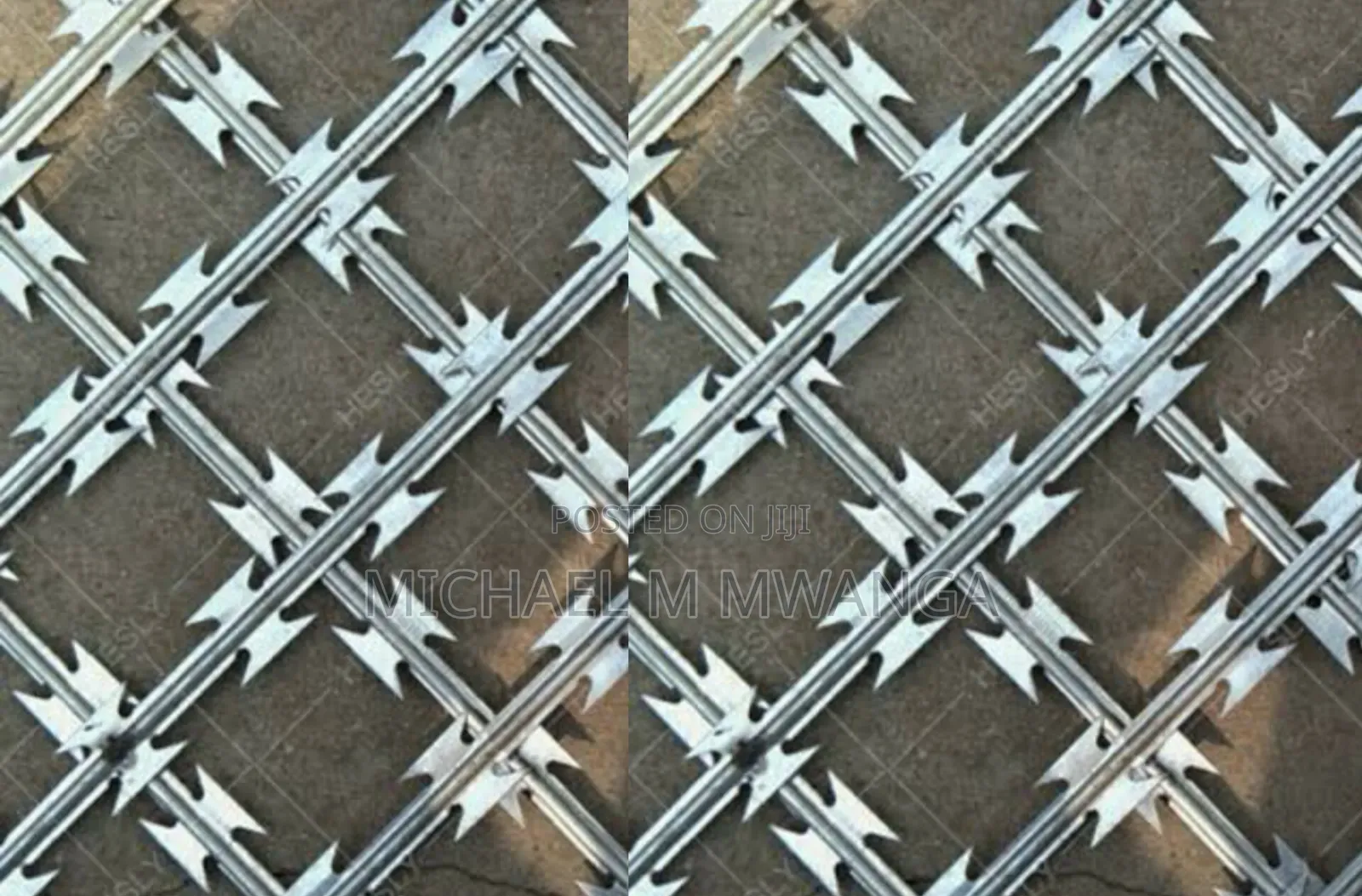 Restricted Area Welded Razor Mesh 5ft