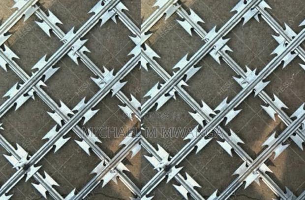 Restricted Area Welded Razor Mesh 5ft