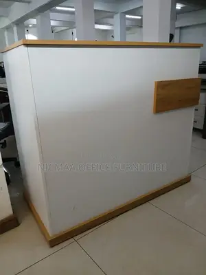 Modern Minimalist Reception Desk