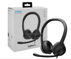 Logitech H390 Wired Headset For Video Meeting, Music & Gaming