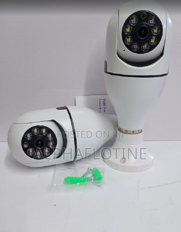 4mp Wifi Bulb Camera 360 V380 E27 CCTV Security PTZ Bulb Camera - main view