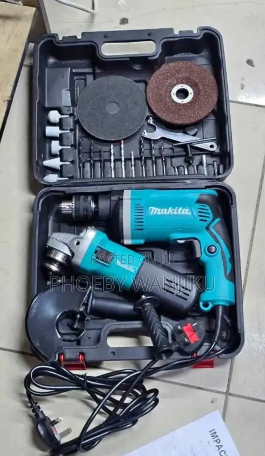 Combined Grinder and Drill/Combo