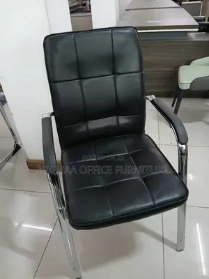 Chrome Frame Cushioned Comfort Visitor Seat