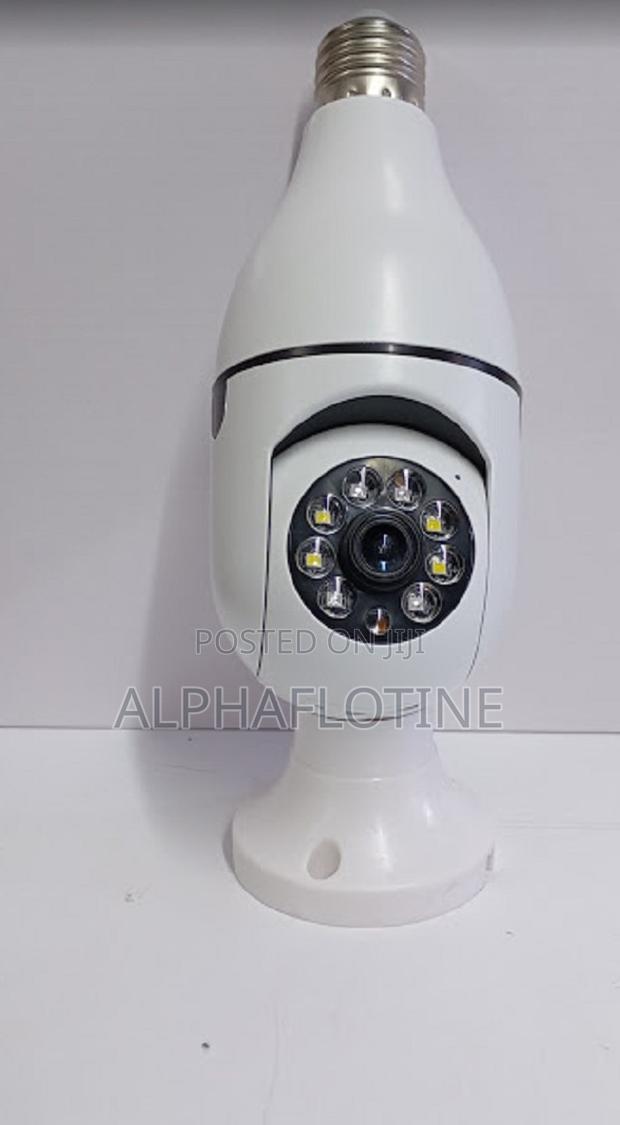Single Lensed V380 Pro Bulb Light Camera Wifi Bulb Camera